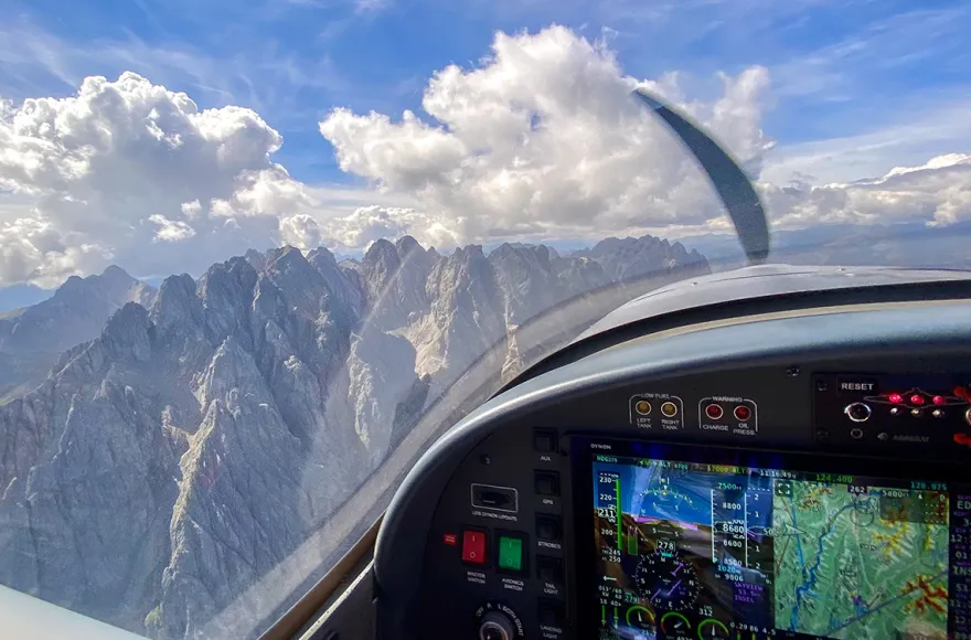 Flugzeug Rundflug Schwäbisch Hall im Cockpit (30 Min.)