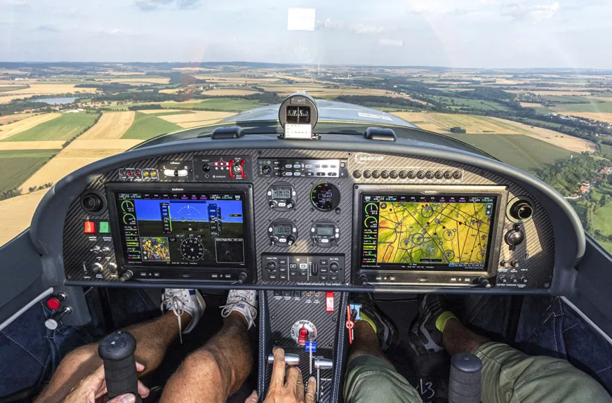 Flugzeug Rundflug Schwäbisch Hall im Cockpit (30 Min.)