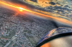 Flugzeug Rundflug Taucha (Sunset)