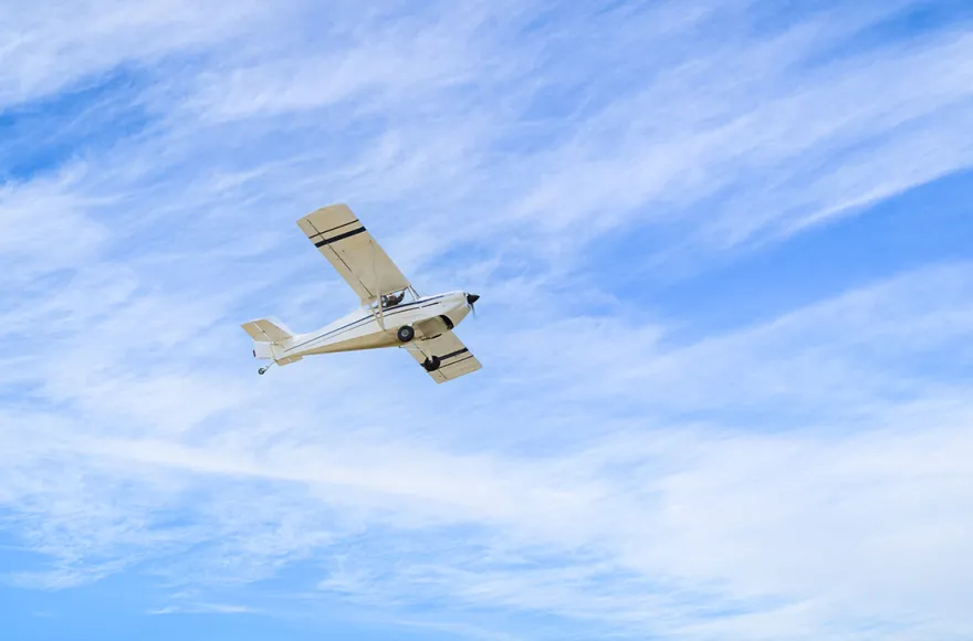 Flugzeug selber fliegen Barth