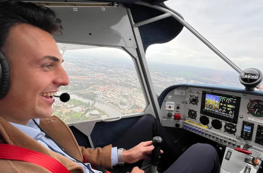 Flugzeug selber fliegen Magdeburg (60 Min.)