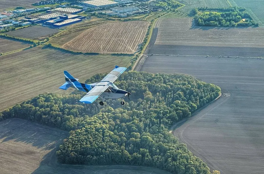 Flugzeug selber fliegen Taucha (60 Min.)