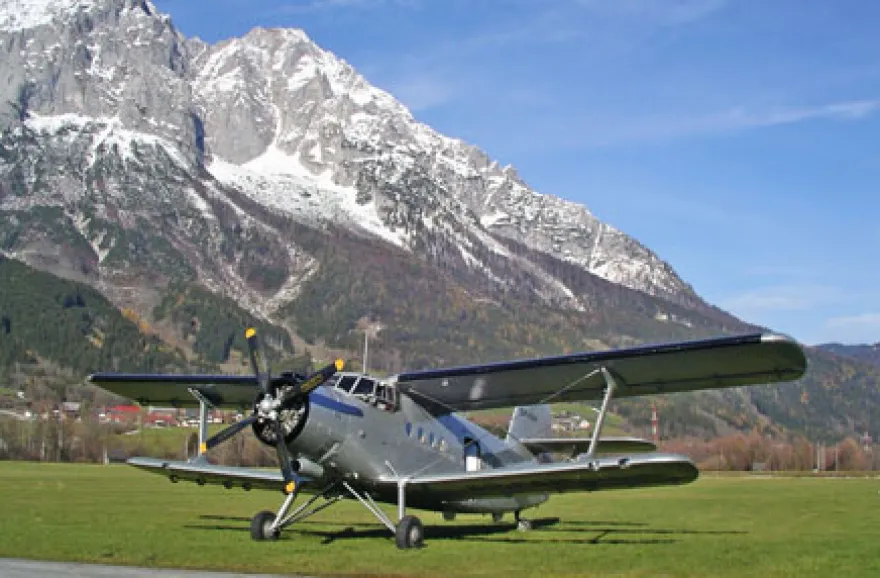 Flug zum Wallfahrtsort Mariazell