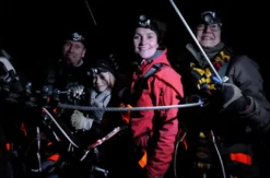 Flying Fox bei Nacht in der Vulkaneifel