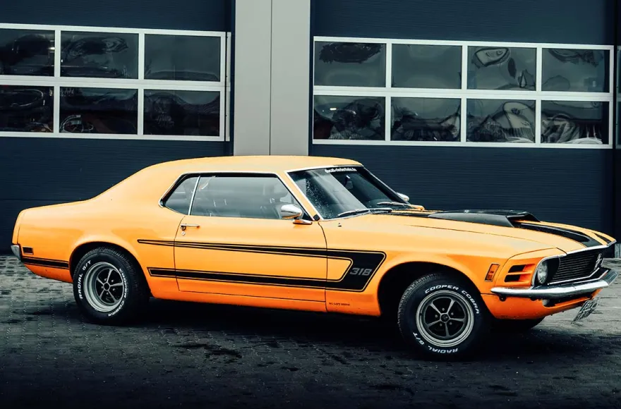 Ford Mustang Oldtimer fahren Wismar