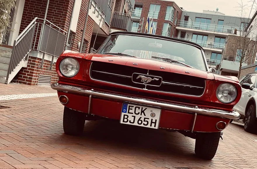 Ford Mustang Oldtimer fahren Wismar