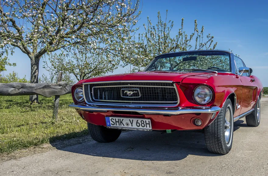 Ford Mustang Oldtimer mieten (1 Tag)