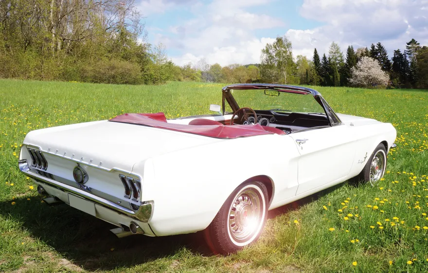 Ford Mustang Oldtimer Tagestour Thale