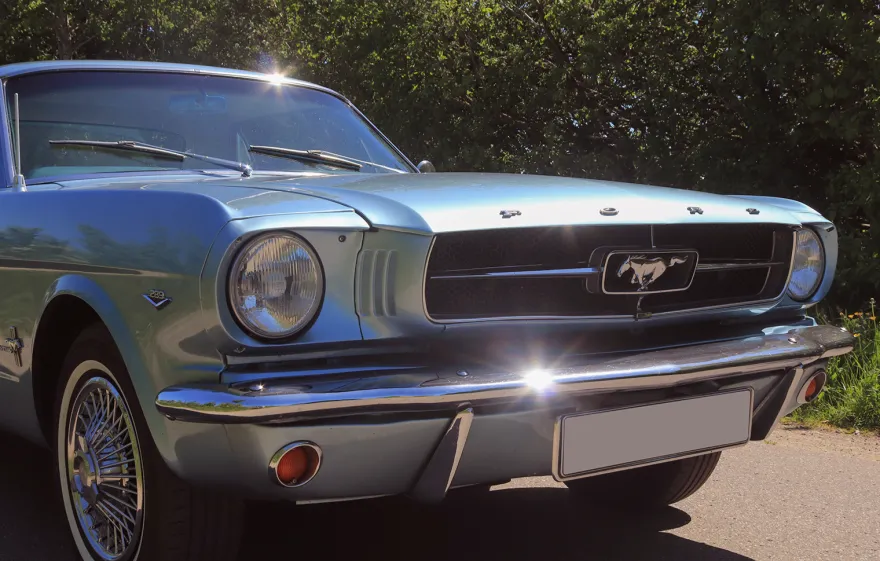 Ford Mustang Oldtimer Tagestour Wees