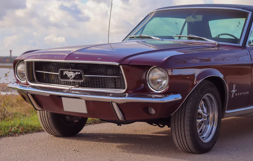 Ford Mustang Oldtimer Tagestour Wees