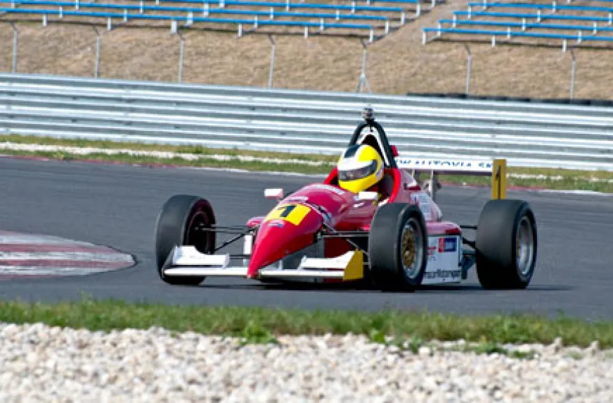 Formel fahren am Slovakiaring