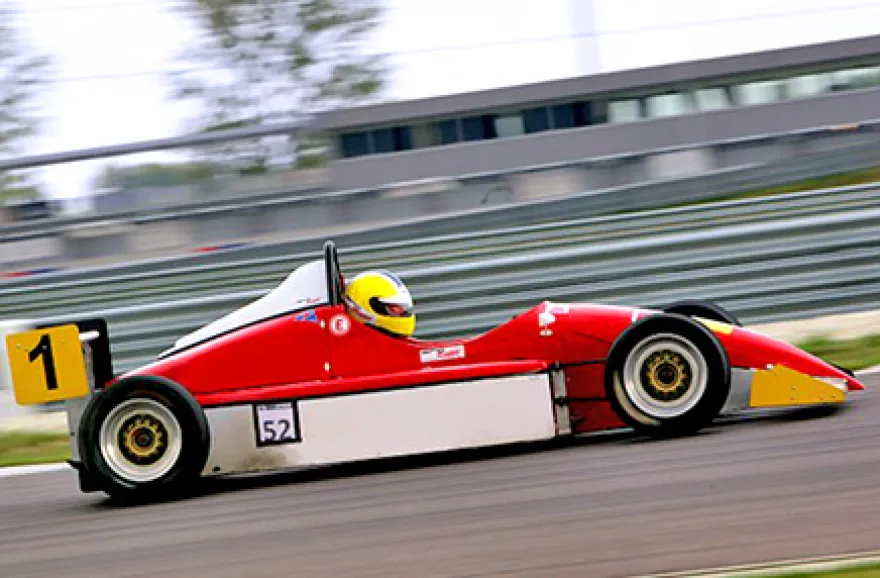 Formel fahren am Slovakiaring