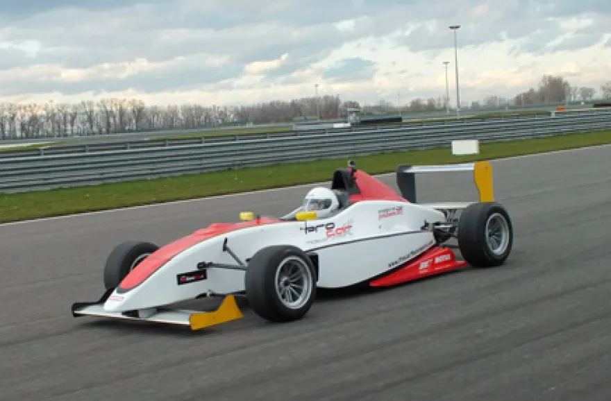 Formel fahren am Slovakiaring