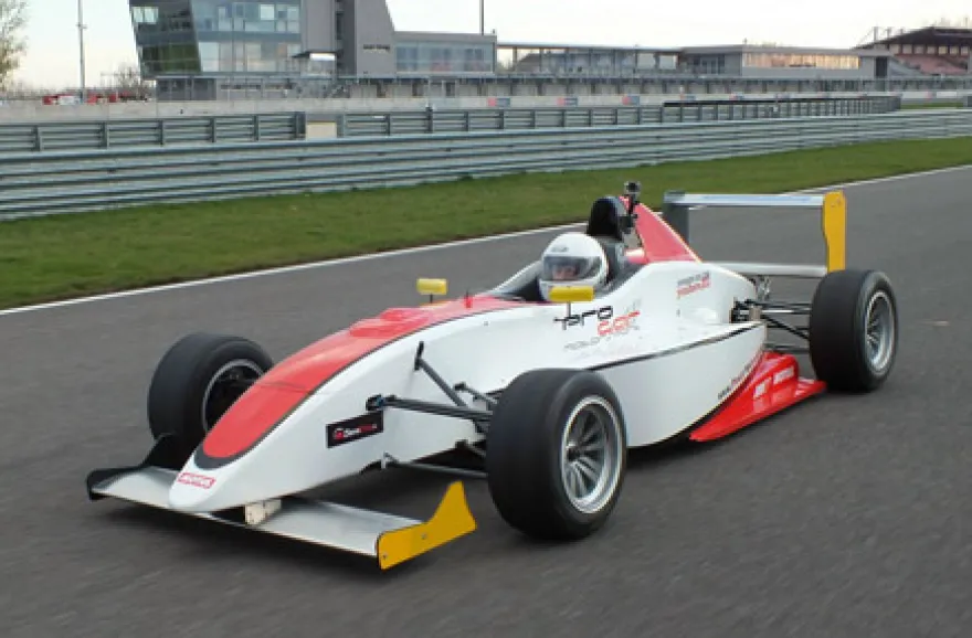 Formel fahren am Slovakiaring