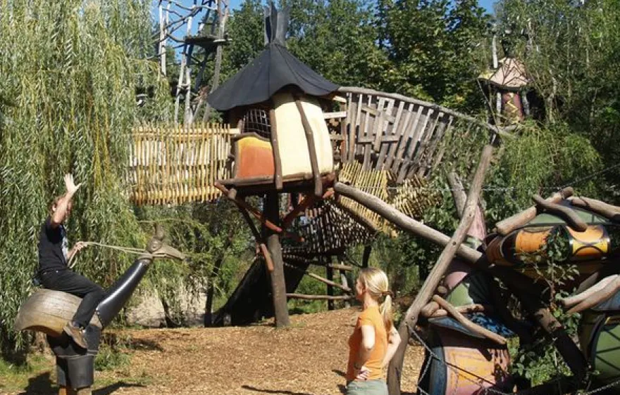 Freizeitpark Neißeaue Kulturinsel Einsiedel für 4