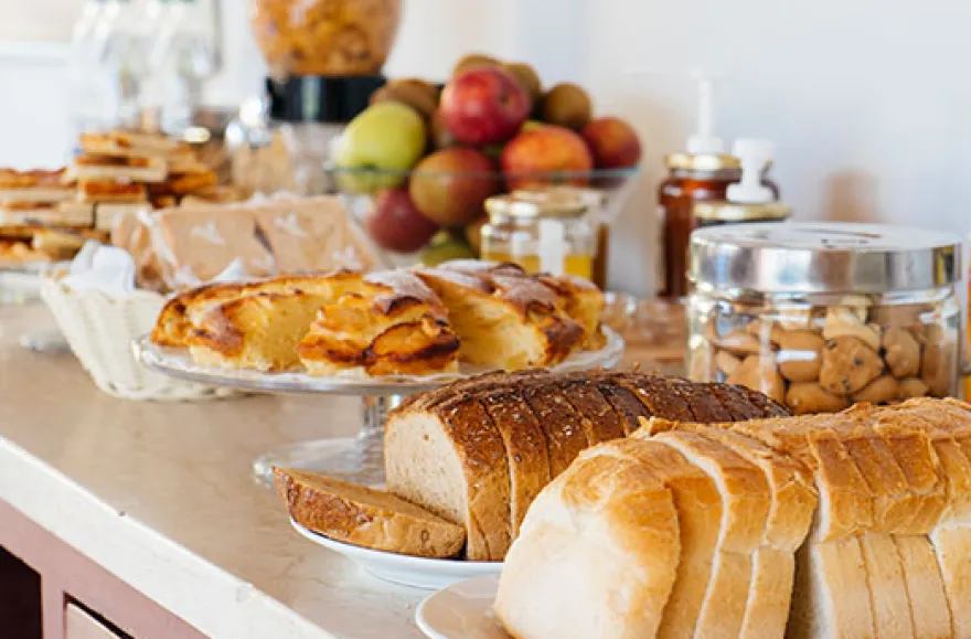 Frühstück im Hotel für 2