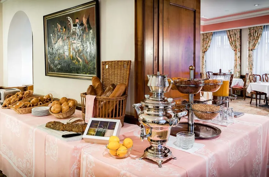 Frühstückspause in Locarno