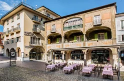 Frühstückspause in Locarno