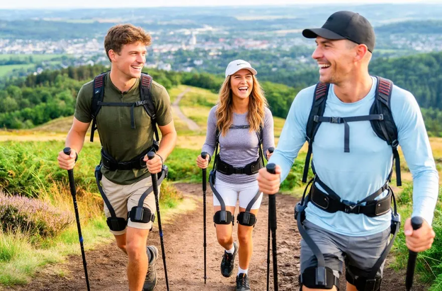 Geführte Wanderung mit Exoskelett Rösrath