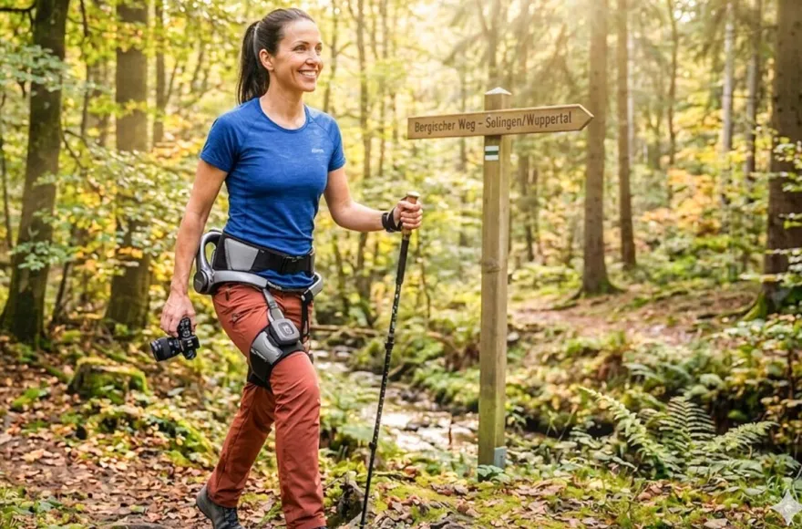 Geführte Wanderung mit Exoskelett Rösrath