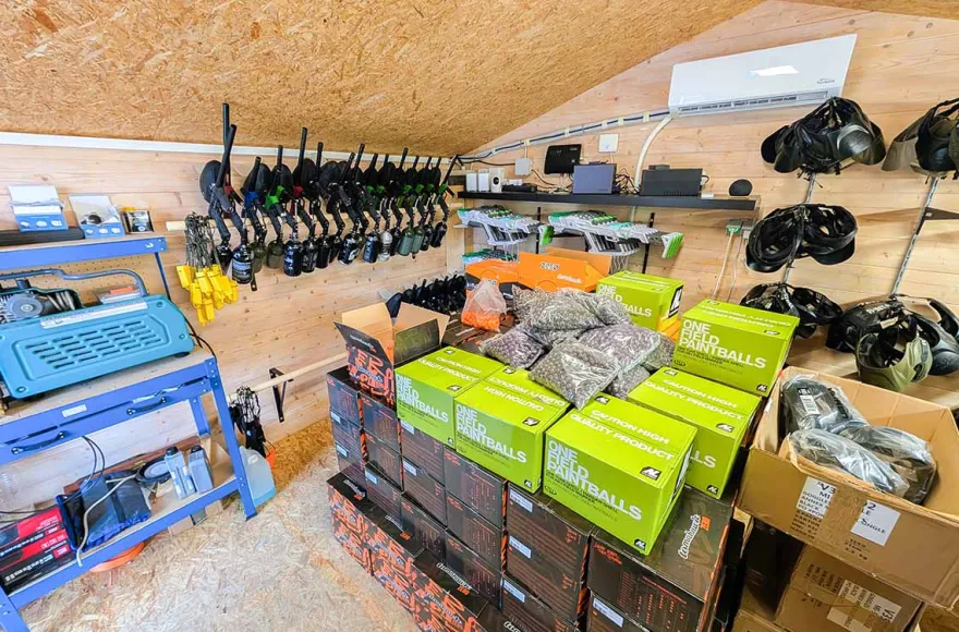 Gelblaster Burggen für 6
