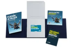 Geschenkbox Fliegen & Fallen