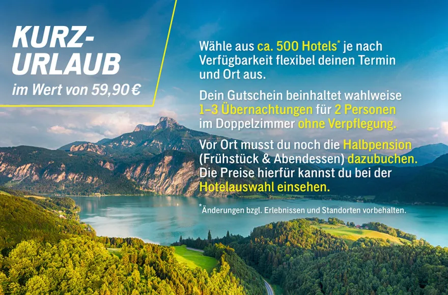 Geschenkbox Kurzurlaub