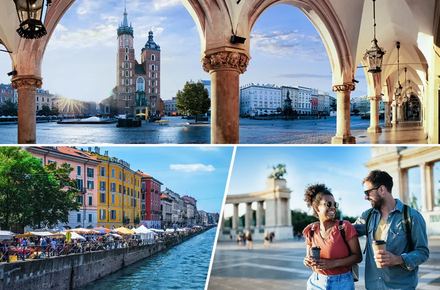 Geschenkbox Städtereise Europa