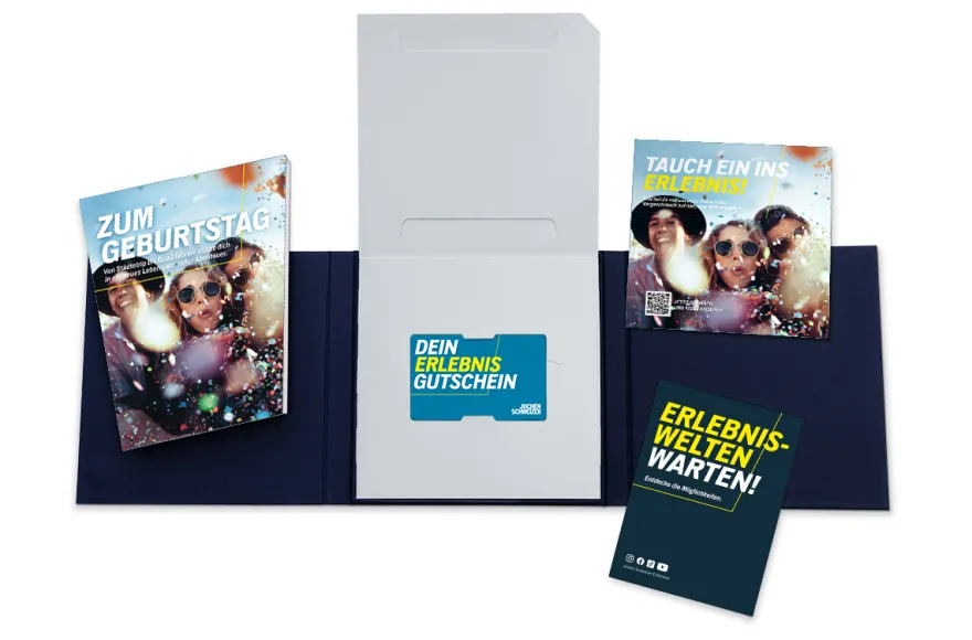 Geschenkbox Zum Geburtstag für Zwei