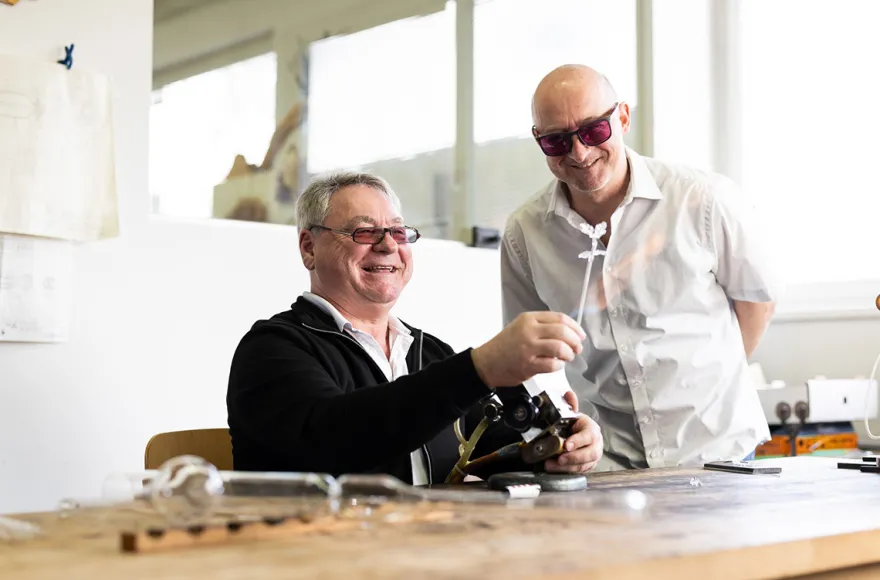 Glasbläser Workshop Puch bei Weiz