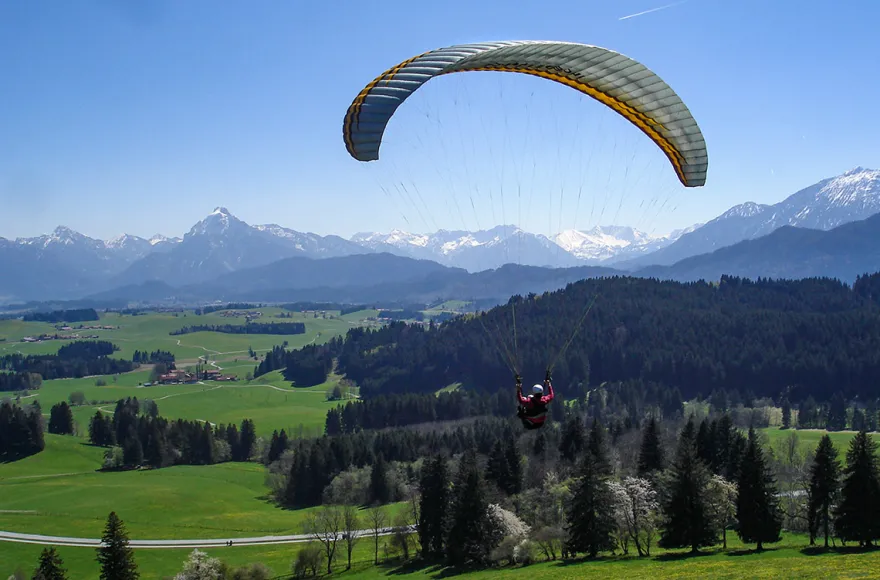 Gleitschirm Grundkurs Marktoberdorf (4 Tage)