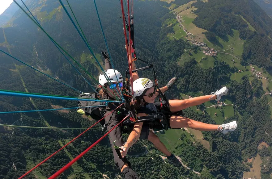 Gleitschirm Tandemflug