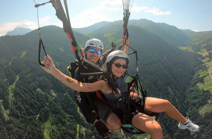 Gleitschirm Tandemflug