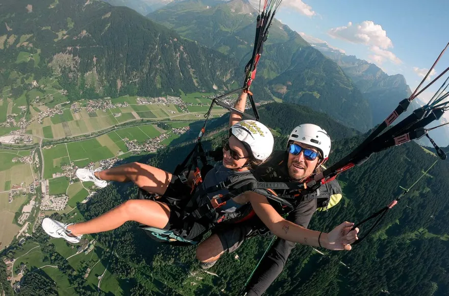 Gleitschirm Tandemflug