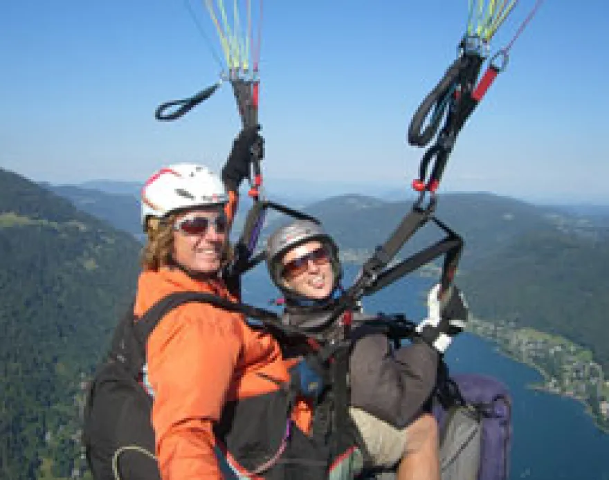 Gleitschirm Tandemflug Annenheim