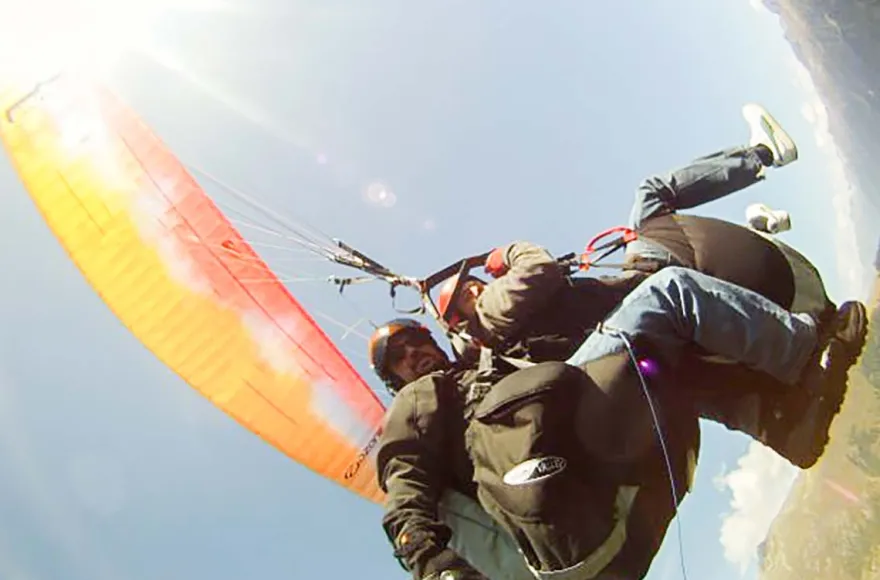 Gleitschirm Tandemflug Fiesch für 2