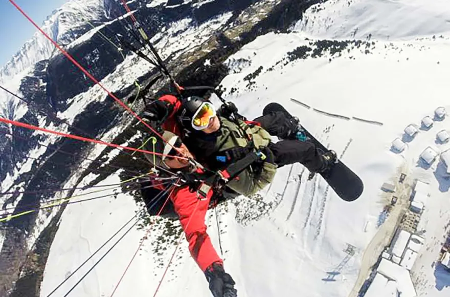 Gleitschirm-Tandemflug Fiesch (30 Min.)