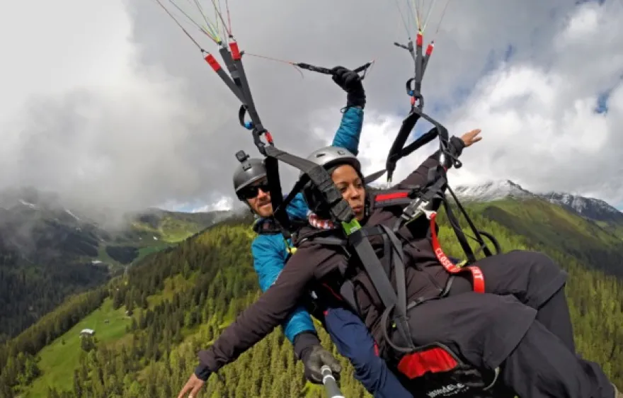 Gleitschirm Tandemflug Mayrhofen