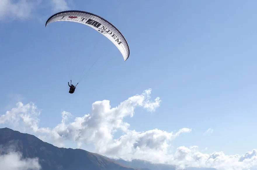 Gleitschirm Tandemflug Meransen für 2