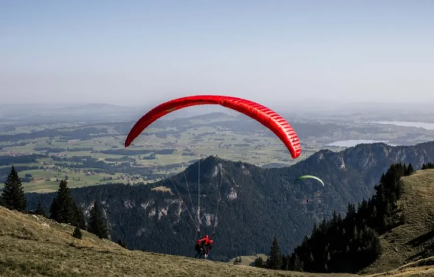 Gleitschirm Tandemflug Nesselwang
