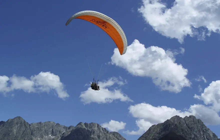Gleitschirm Tandemflug Saltaus