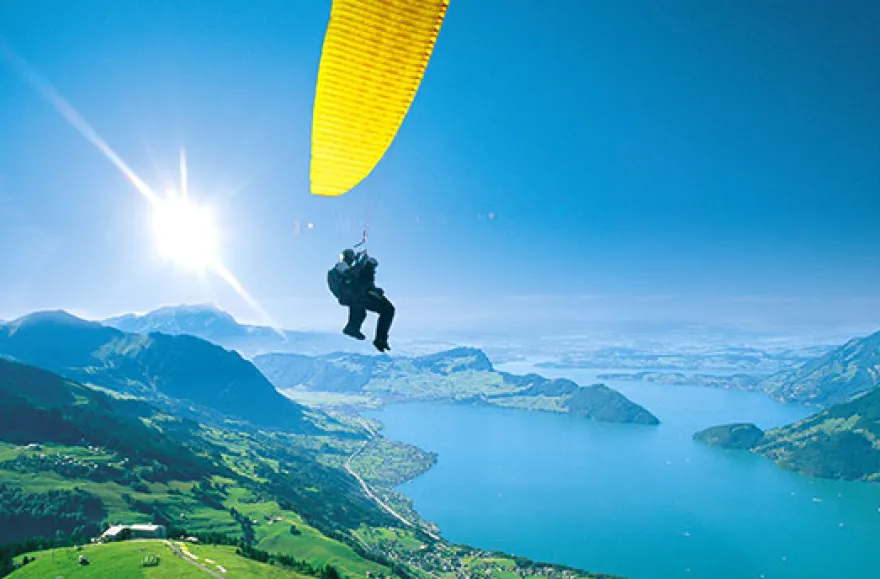 Gleitschirm Tandemflug Schweiz