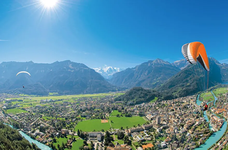 Gleitschirm Tandemflug Schweiz