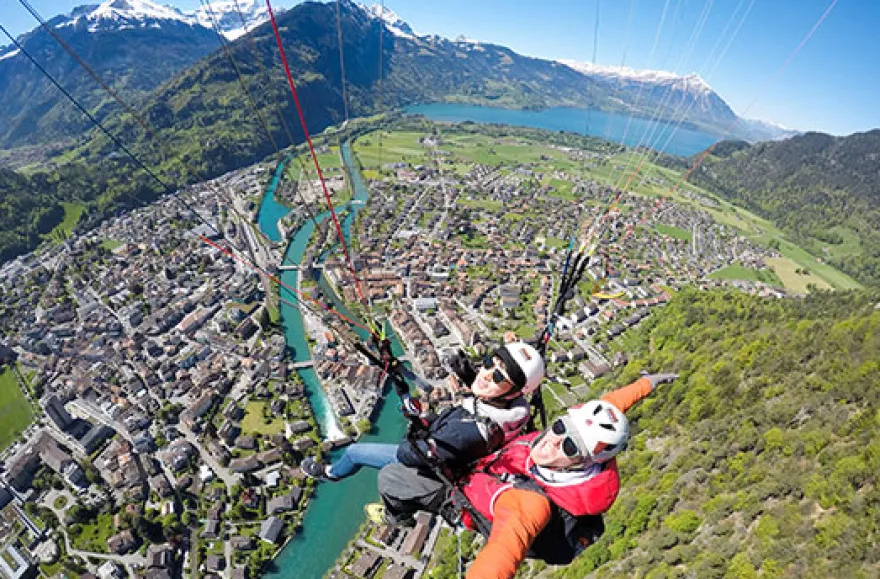 Gleitschirm Tandemflug Schweiz