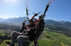 Gleitschirm Tandemflug Silbertal