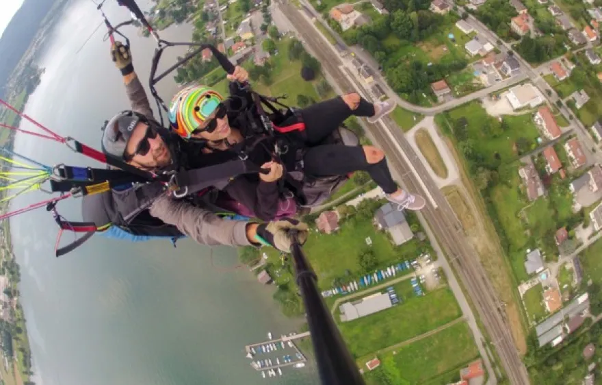 Gleitschirm Tandemflug Steindorf am Ossiacher See