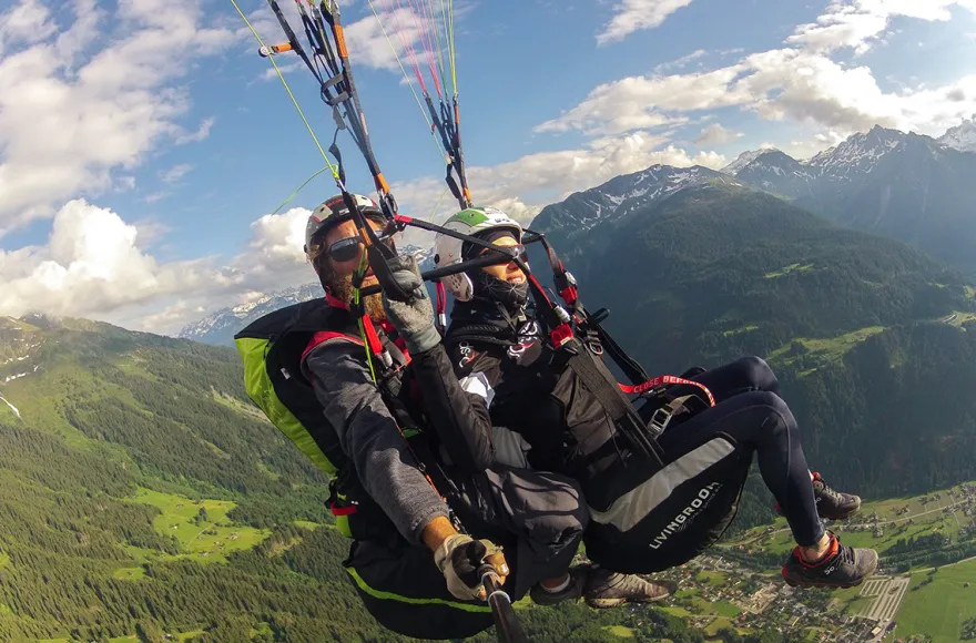 Gleitschirm Tandemflug St. Gallenkirch