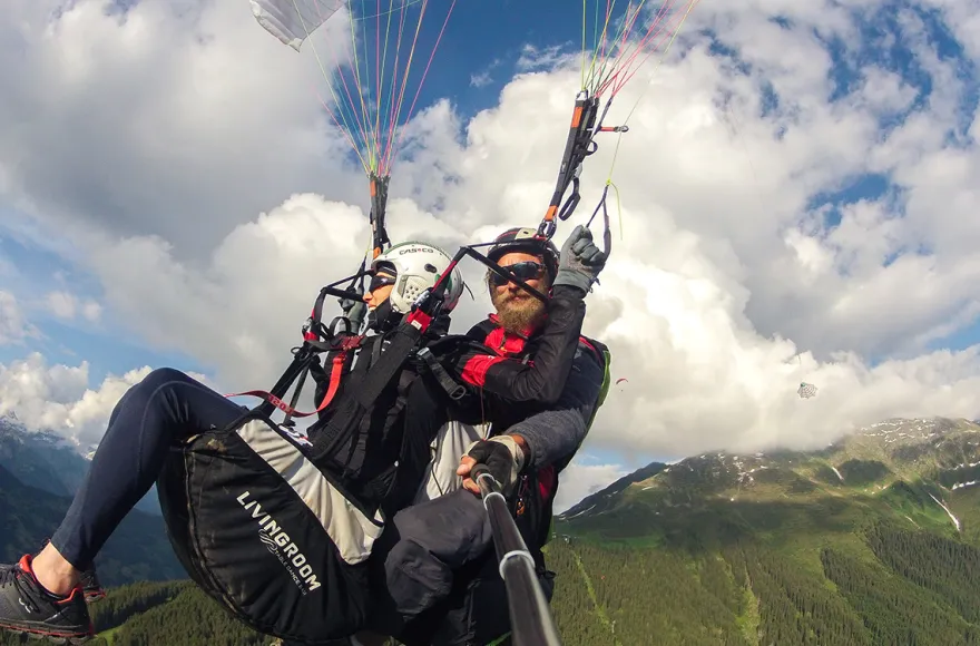 Gleitschirm Tandemflug St. Gallenkirch