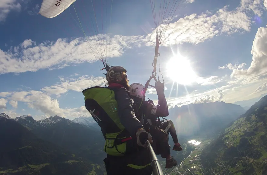 Gleitschirm Tandemflug St. Gallenkirch