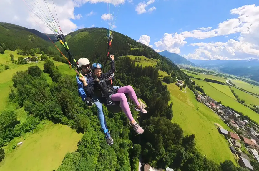 Gleitschirmtandemflug Zell am See - Kaprun